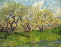 Orchard in Blossom 3 Vincent van Gogh scenery